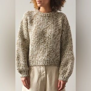 Micaela Greg Marle sweater olive and cream!